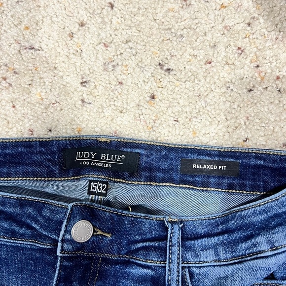 Judy‎ Blue distressed relaxed fit jeans women’s 15/32 - Picture 3 of 6